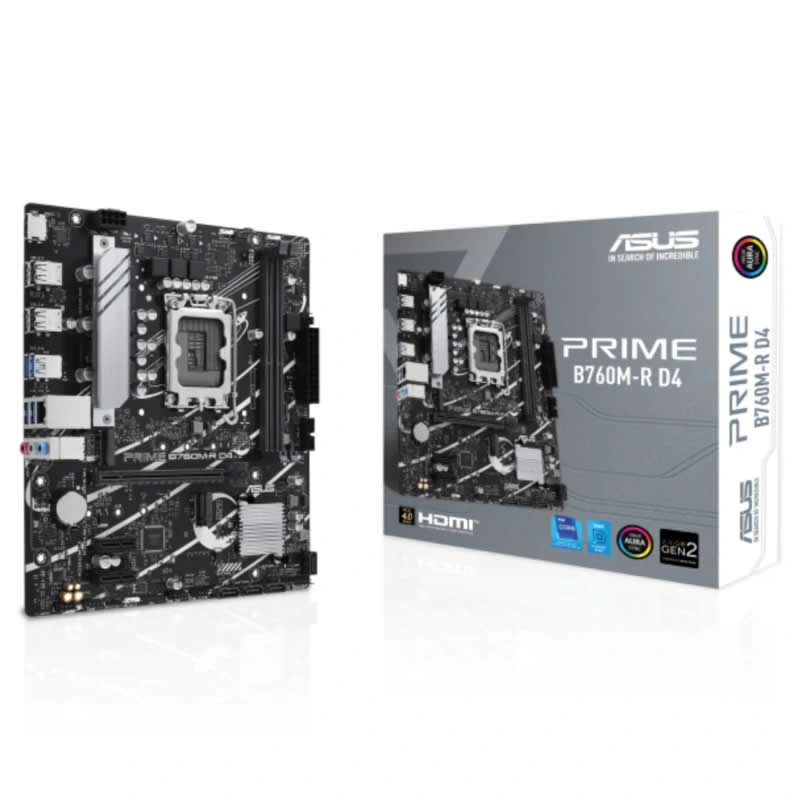 ASUS Placa Base PRIME B760M R D4